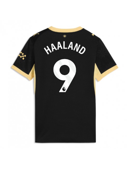 Zenske Futbalové oblečenie Manchester City Erling Haaland #9 2026-27 Krátky Rukáv - Preč Zenske Futbalové oblečenie Manchester City Erling Haaland #9 2026-27 Krátky Rukáv - Preč